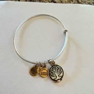Alex and Ani Family Tree Charm Bracelet Bangle